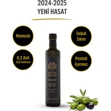 Memecik 0,2 asit, Yeni hasat, Soğuk sıkım , 251 polifenol, Pestisit içermez  3X 500 ml Natürel Sızma Zeytinyağı