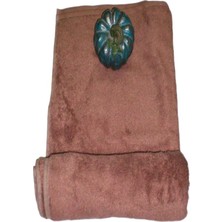 More Home   Doğal Bambu Banyo & Plaş & Spor Havlusu 70 x 140  Kahverengi