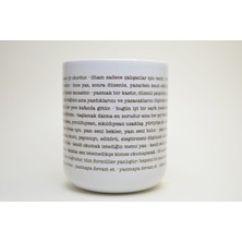 SEVGİLİ YAZAR - BUNLARI HİÇ UNUTMA, Yazarlar Için Tavsiyeler, Yazarlar ve Kitapseverler Için Illüstrasyon Baskı Fincan, Komik Fincan, Edebiyat Temalı Fincan Mug, 300 ml