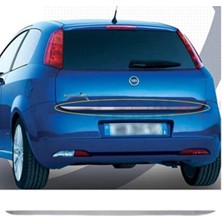 Fiat Grande Punto Krom Bagaj Alt Çıtası 2006 ve Üzeri Paslanmaz Çelik
