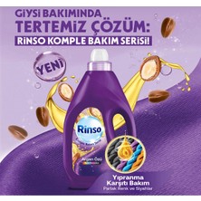 Rinso Sıvı Çamaşır Deterjanı Komple Bakım Serisi Argan Özü 3l x 3