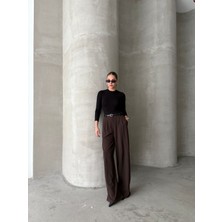 Premium Geniş Paça Palazzo Kadın Pantolon