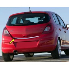 Opel Corsa D Formlu Krom Bagaj Alt Çıta 2006-2013 Arası