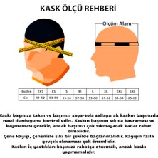 Sway Kapalı Kask Sw 865 St Gri Kırmızı