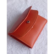 Tarmantu Kadın Deri Cüzdan  Cüzdan Kredi Kartlıklı Para Bölmeli 12 Kartlıklı 4 Bölmeli 12.5x9.5cm