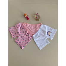 Elm Karışık Desen 3lü Kız Çocuk Boxer Set B-13