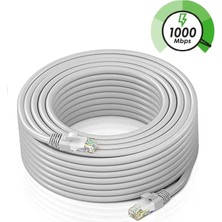 Cat6 EZRJ45 Utp Patch Kablo Fabrikasyon Internet Ethernet Modem Kablosu RJ45 Uçlu Jacklı Network Adsl 10 Metre