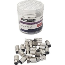 Rose RG11 F Konnektör 10MM - 50ADET