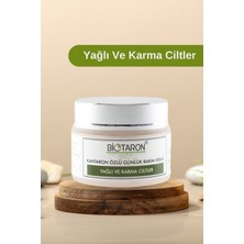 Biotaron Kantaron Özlü Yüz Kremi - 50ml | Yağlı ve Karma Ciltler Için | Yoğun Nemlendirme ve Sebum Kontrolü