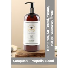 Propolis Içerikli Günlük Bakım Şampuan - Su Teresi, Sarmaşık Özütü ve Yosun Balözütü 400 ml