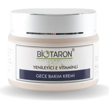 Yenileyici E Vitaminli Gece Bakım Kremi - 50ML | Elastikiyet ve Pürüzsüzlük -Tüm Cilt Tipleri