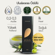 Ayolis Premium Gurme Domat Zeytinyağı 2 Lt Ödüllü Yüksek Polifenollü Erken Hasat Soğuk Sıkım Natürel Sızma Zeytinyağı