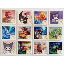 ( 2 Adet) Kaydırmalı Yapboz 9 Bölümlü Çocuk Puzzle