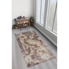 Feel Home Bubble Tavşan Tüyü, Kaymaz Süet Taban, Süper Soft, Ultra Lüks, Yıkanabilir Halı