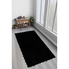 Feel Home Bubble Tavşan Tüyü, Kaymaz Süet Taban, Süper Soft, Ultra Lüks, Yıkanabilir Halı