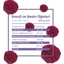 Anamour Natural Ejder Meyvesi Kurusu - Cips Ejder Meyvesi (Şeker Ilavesiz) - 3'lü Paket Kuru Meyve 75G