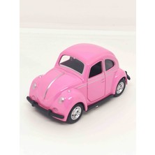 1967 Volkswagen Classical Beetle Cast Car 1:32 Metal Çek Bırak Araba 8 cm