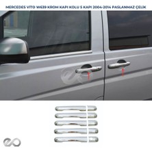 Ebal Oto M. Benz Vito W639 Krom Kapı Kolu 5 Kapı 2004-2014 P. Çelik