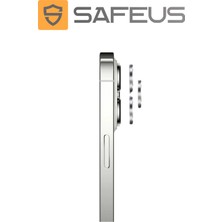 Safeus iPhone 13 Pro 9h Safir Temperli Kamera Lens Koruyucu
