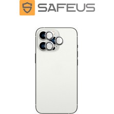Safeus iPhone 13 Pro 9h Safir Temperli Kamera Lens Koruyucu