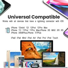 Derwell Yeni Nesil 14 13 12 11 Iphone Aux Ses Kulaklık Dönüştürücü Iphone Için 3.5mm Çevirici Dönüştürücü Adaptör Cabble