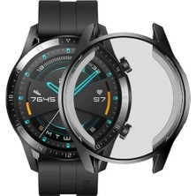 Dmay Huawei Watch Gt2 46MM 360 Tam Koruma Silikon Kılıf Koruyucu