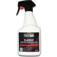 Valet Pro Classic Quick Detailer Yüzey Temizleyici Cila 500ML.