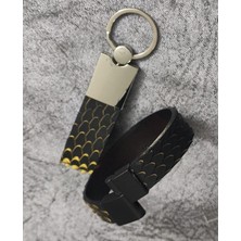 Visale Store Kişiye Özel Anahtarlık & Bileklik Set ( % 100 Deri )