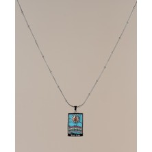 Portakal Esintisi The Sun (Güneş) Tarot Çelik Kolye