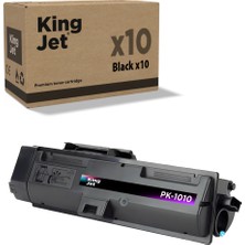 Kingjet® PK-1010 10'lu Paket - Utax Uyumlu Çipli Muadil Toner