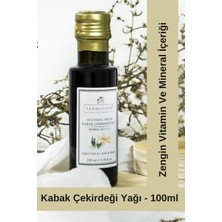 Farma Farm Soğuk Sıkım Kabak Çekirdeği Yağı 100 ml Yerli Üretim, Omega 3 & 6, Vitamin ve Mineral Zengini