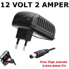 Umut Bilşim TEKNOLOJILERI_12 Volt 2 Amper Şarj Adaptörü Adaptör _elektronikucuz_