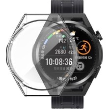 Dmay Huawei Watch Gt Runner Uyumlu  Silikon Ekran ve Kasa Koruyucu Kılıf
