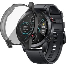Dmay Honor Magic Watch 2 (46MM) 360 Tam Koruma Silikon Kılıf Koruyucu