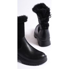 Kadın Emil Shoes İçi Kürklü Bağcıklı Bot
