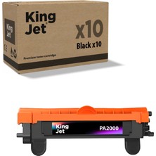 Kingjet PA2000 Muadil Toner 10'lu Paket - Kyocera Uyumlu TK-1240/TK-1248 Muadil Toner