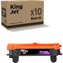 Kingjet MA2000 Muadil Toner 10'lu Paket - Kyocera Uyumlu TK-1240/TK-1248 Muadil Toner