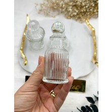 Tinky Winky Kristal Kapaklı Cam Sprey Parfüm Kamp Şişe Cam Şişe 10 Adet