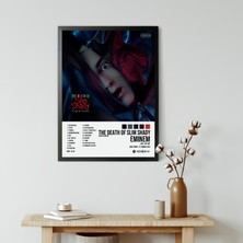 Orenda Art Eminem - The Death Of Slim Shady Albüm Spotify Çerçeveli Poster Tablo
