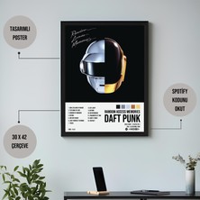 Orenda Art Daft Punk - Random Access Memories Albüm / Çerçeveli Poster Tablo