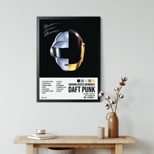 Orenda Art Daft Punk - Random Access Memories Albüm / Çerçeveli Poster Tablo