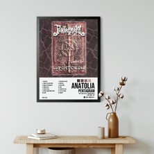 Orenda Art Pentagram - Anatolia Albüm Spotify Çerçeveli Poster Tablo