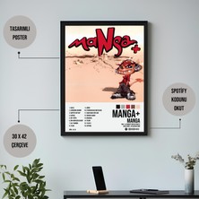 Orenda Art Manga + Albüm Spotify Çerçeveli Poster Tablo