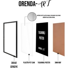 Orenda Art Low Roar - Low Roar Albüm / Çerçeveli Poster Tablo