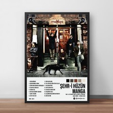 Orenda Art Manga Şehr-I Hüzün Albüm  Çerçeveli Poster Tablo