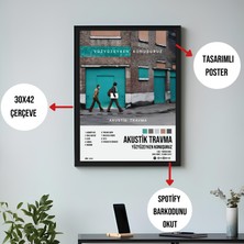 Orenda Art Yüzyüzeyken Konuşuruz - Akustik Travma Albüm Spotify Çerçeveli Poster Tablo