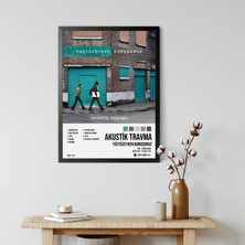 Orenda Art Yüzyüzeyken Konuşuruz - Akustik Travma Albüm Spotify Çerçeveli Poster Tablo