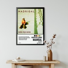 Orenda Art Madrigal - Neden Diye Sorma Spotify Çerçeveli Poster Tablo