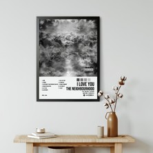 Orenda Art The Neighbourhood - I Love You Albüm Spotify Çerçeveli Poster Tablo