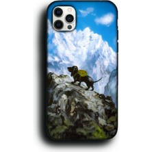 Lumera iPhone 11 Pro Uyumlu Lansman Telefon Kılıfı "Alpinist Köpek Tırmanış Gezi Hiking Macera"